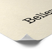 Poster Ne pas s'arrêter (Coin)