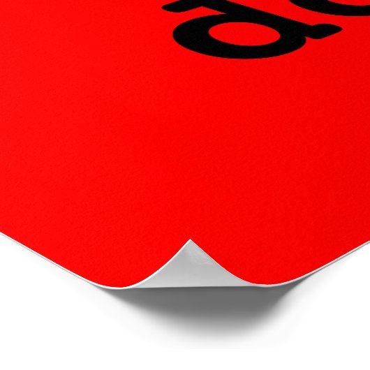 Poster Ne pas scooter (Coin)