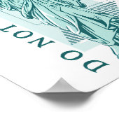 Poster Ne pas se conformer (Coin)