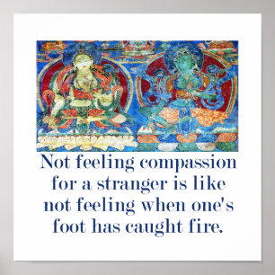 Poster Ne Pas Sentir La Compassion Pour Un Étranger - Com