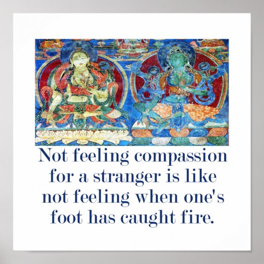 Poster Ne Pas Sentir La Compassion Pour Un Étranger - Com (Devant)