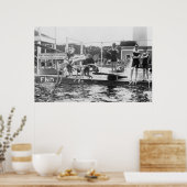 Poster Ne pas SPIT dans Pool Boys Swimming Plongée 1920 (Cuisine)