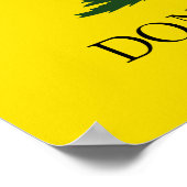 Poster Ne pas taper sur le drapeau de Me Gadsden (Coin)