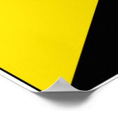 Poster Ne Pas Tourner Sur Moi Anarchiste Drapeau (Coin)