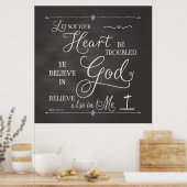 Poster Ne Pas Troubler Votre Coeur (Cuisine)