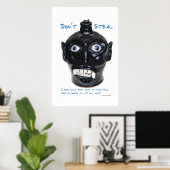 Poster Ne pas voler l'affiche (Bureau à domicile)