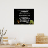 POSTER NE PASSEZ PAS GÊTEMENT DANS LA NUIT (Cuisine)