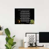 POSTER NE PASSEZ PAS GÊTEMENT DANS LA NUIT (Bureau à domicile)