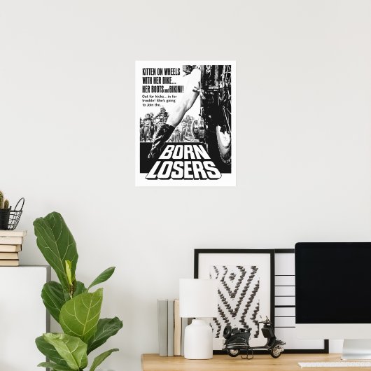 Poster Né perdant (Bureau à domicile)