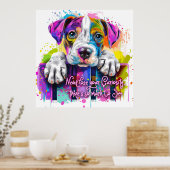 Poster Ne perdez jamais votre curiosité, il y a tellement (Cuisine)