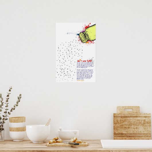 Poster Ne perdez pas la lave (Cuisine)