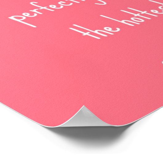 Poster Ne peut pas masquer un coeur laid (Coin)