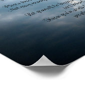 Poster Ne pleure pas...Poème (Coin)