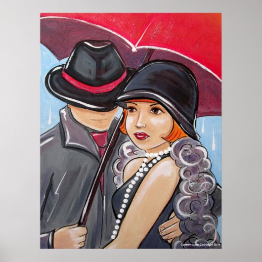 Poster Ne pleurez pas sur ma parade - Flapper des années  (Devant)