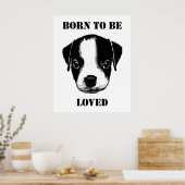 Poster Né pour être aimé Illustration (Cuisine)