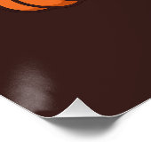 Poster Né pour être cosy – Squelette (Coin)