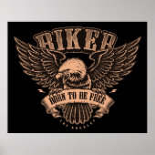 Poster Né pour être libre (Devant)