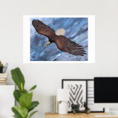 Poster Né pour être libre (Bureau à domicile)