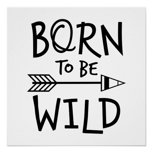 Poster Né Pour Être Sauvage (Devant)