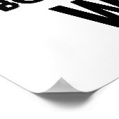 Poster Né Pour Être Wild Bald Eagle Motivationnel Art (Coin)