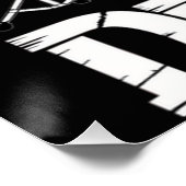 Poster Né pour jouer de la batterie (Coin)