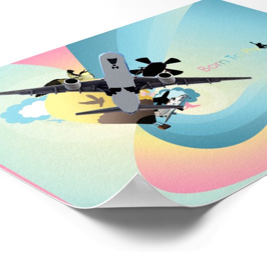 Poster Né pour voler (Coin)