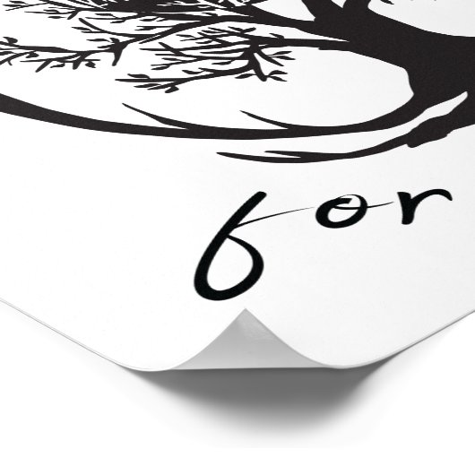 Poster Ne présentez aucune excuse pour survivre Imprimer (Coin)