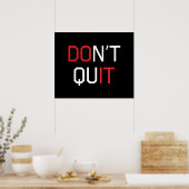 Poster Ne quittez pas (Cuisine)