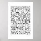 Poster Ne quittez pas John Greenleaf Whittier (Devant)