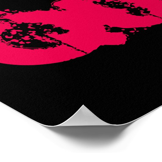 Poster Ne quittez pas l'affiche motivationnelle (Coin)