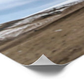 Poster Ne regardez pas en arrière, inspiration, citation  (Coin)