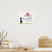 Poster Ne renoncez pas à la citation d'encouragement de l (Cuisine)