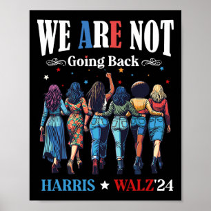 Poster Ne Reviennent Pas Kamala Harris Waltz 24 Madame Pr