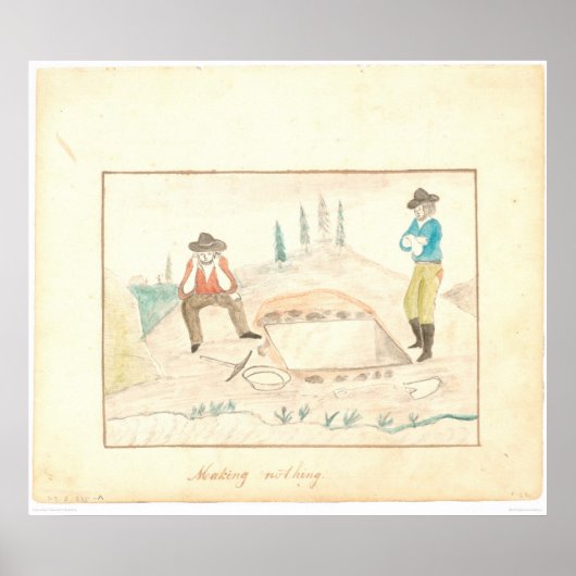 Poster Ne rien faire (1602A) (Devant)