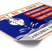 Poster Ne sois pas un goutte d'eau ! Soyez patriotes... A (Coin)