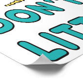 Poster Ne sois pas un insecte ! (Coin)