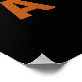 Poster Ne Sous-Estimez Jamais Une Fille Avec Un Violon (Coin)