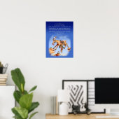 Poster Ne soyez pas anxieux (Bureau à domicile)