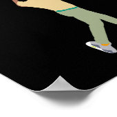 Poster Ne soyez pas Nasty Manolo Funny Golf Slice Humour  (Coin)