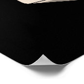 Poster Ne soyez pas un Esc amusant Clavier Pun Dark BG (Coin)