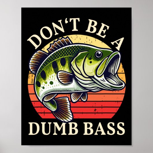 Poster Ne soyez pas un pêcheur B idiot (Devant)