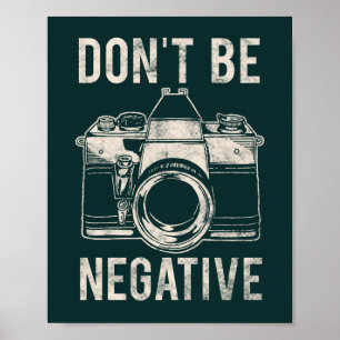Poster Ne soyez pas une motivation négative