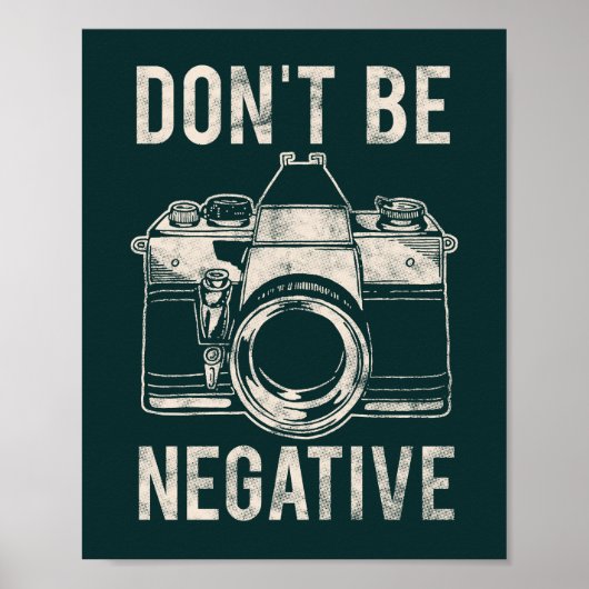 Poster Ne soyez pas une motivation négative (Devant)