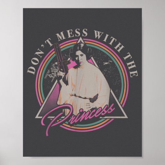 Poster Ne T'amuse Pas Avec La Princesse + (Devant)