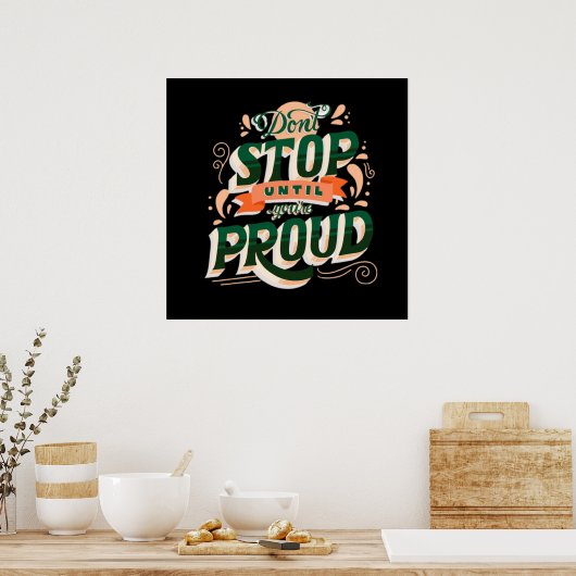 Poster Ne t'arrête pas (Cuisine)