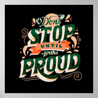 Poster Ne t'arrête pas