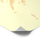 Poster "Ne t'assieds pas, va-t'en !" Devis motivationnel (Coin)