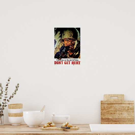 Poster Ne te fais pas mal (Cuisine)