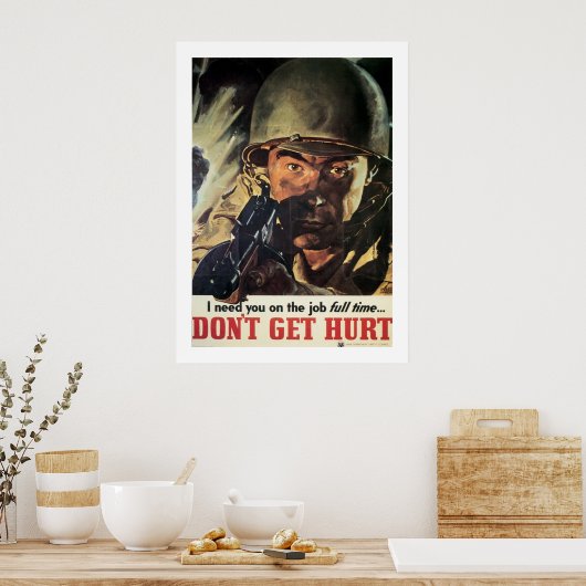 Poster Ne te fais pas mal (Cuisine)