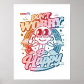 Poster Ne t'inquiète pas, sois heureux (Devant)